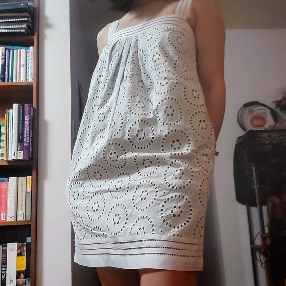 Cynthia Steffe Eyelet Cotton Dress - Picture 5 of 8